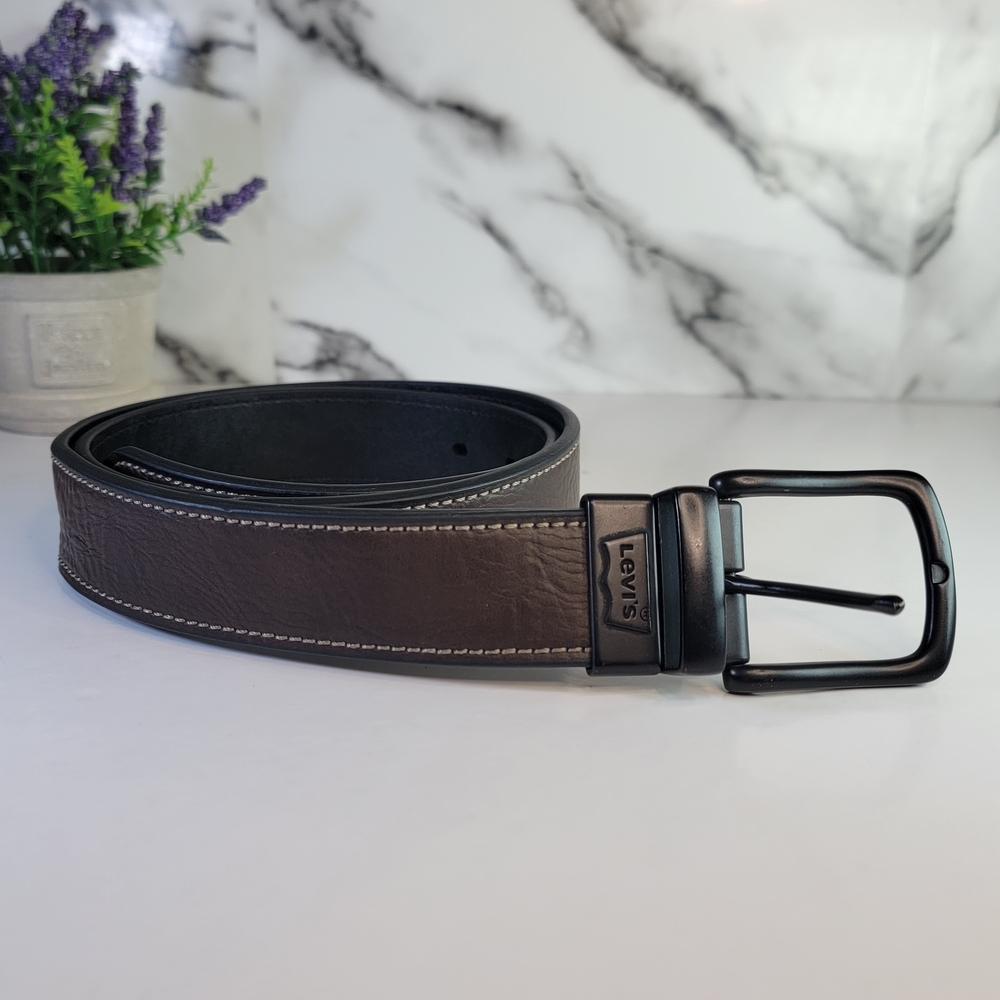 Levi's Leather Belt Reversible for Men Black And Brown